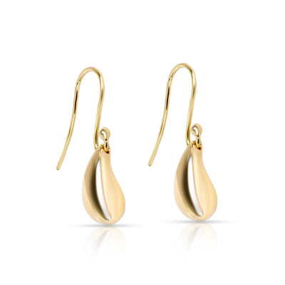 Tiffany & Co. Elsa Peretti Teardrop Earrings in 18K Yellow Gold