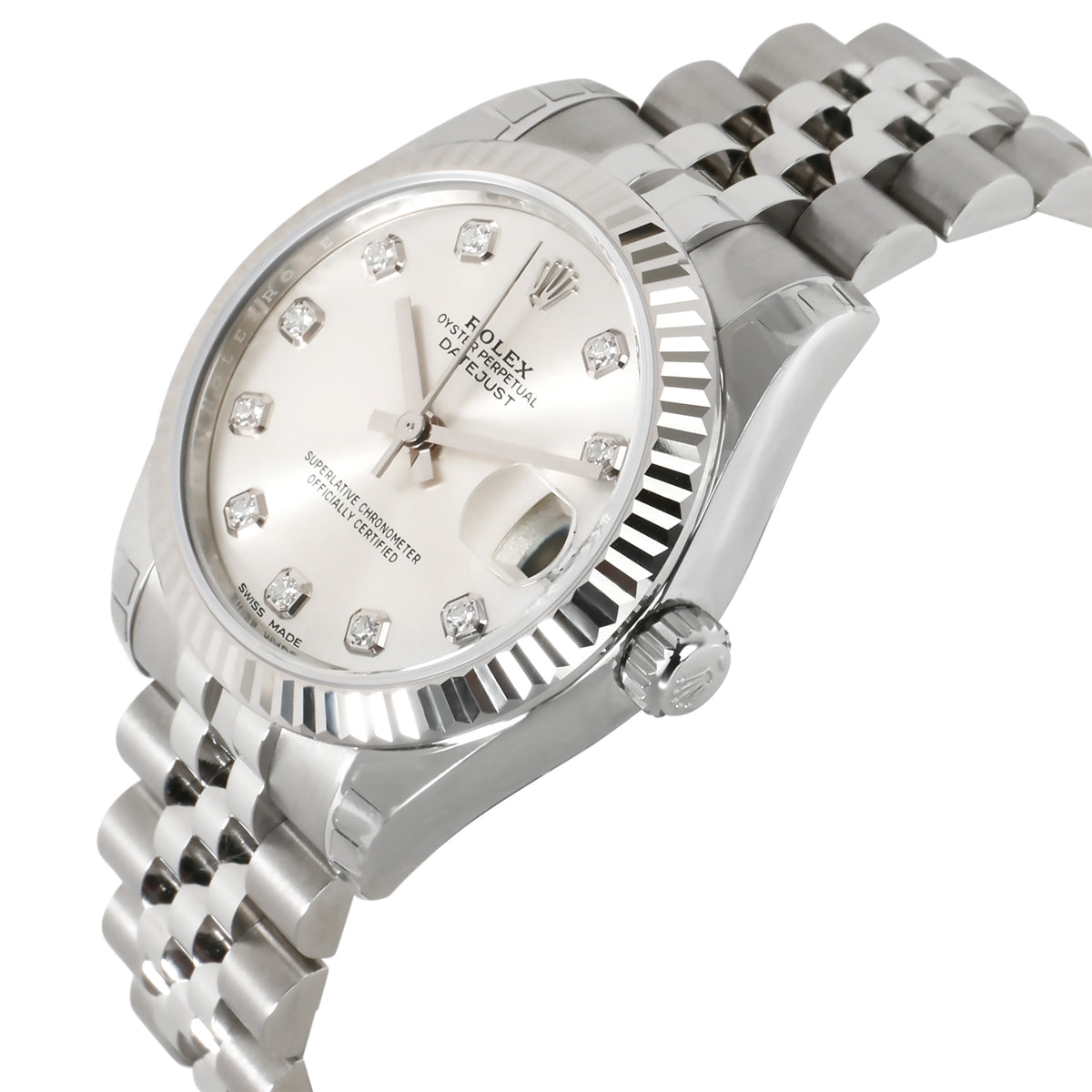 Rolex Datejust 178274 Unisex Watch in 18kt Stainless Steel/White Gold