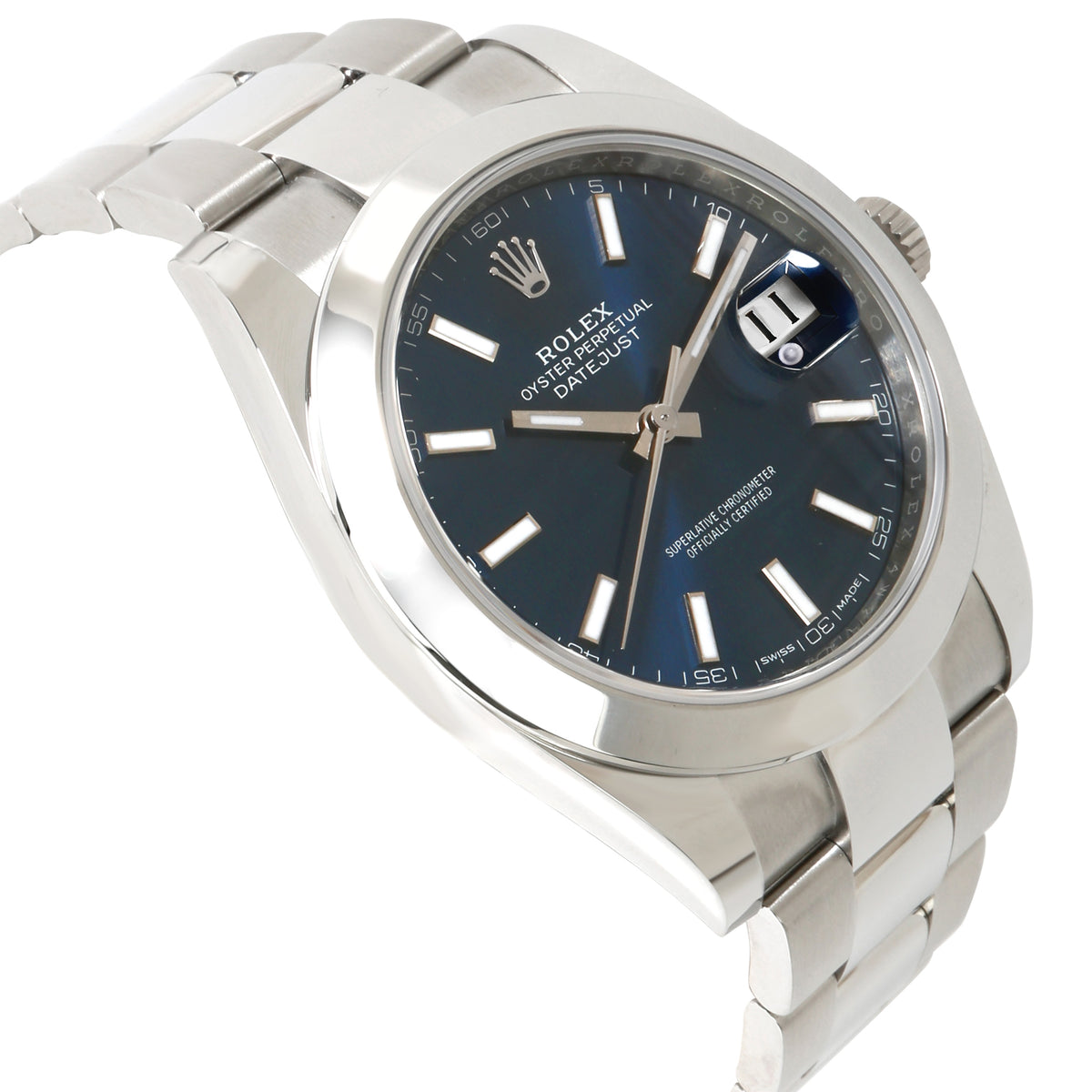 Rolex Datejust 126300 Men's Watch in  Stainless Steel