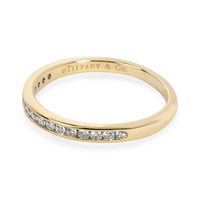 Tiffany & Co. 17 Stone Diamond Wedding Band in 18K Yellow Gold 0.18 CTW