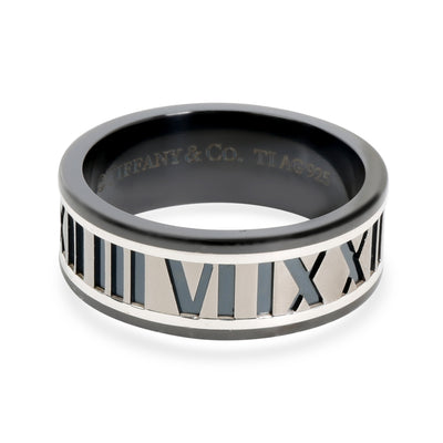 Tiffany & Co. Atlas Band in Titanium & Sterling Silver