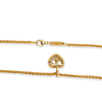 Chopard Happy Hearts Icon Pendant in 18K Yellow Gold 0.1 CTW
