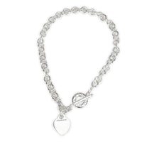 Tiffany & Co. Heart Toggle Necklace in  Sterling Silver