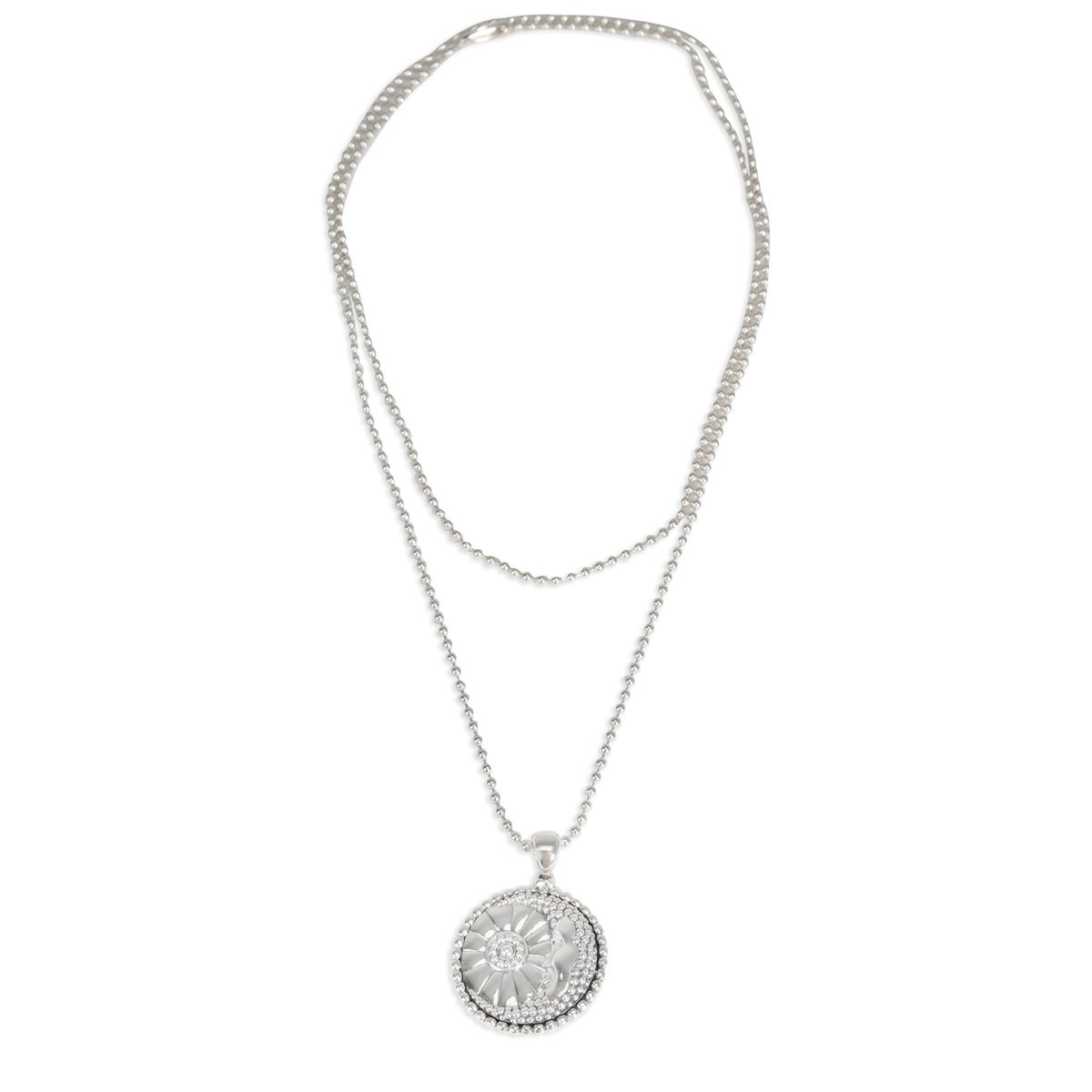 Lagos Rare Wonders Celestial Moon Necklace in Sterling SIlver