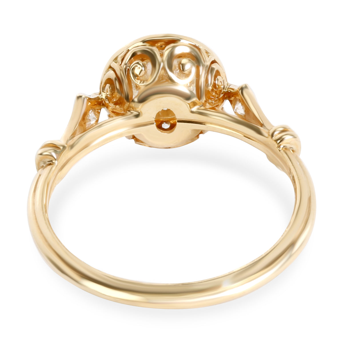 Heidi Diamond Engagement Ring in 18K Yellow Gold K-L VS 1.18 CTW