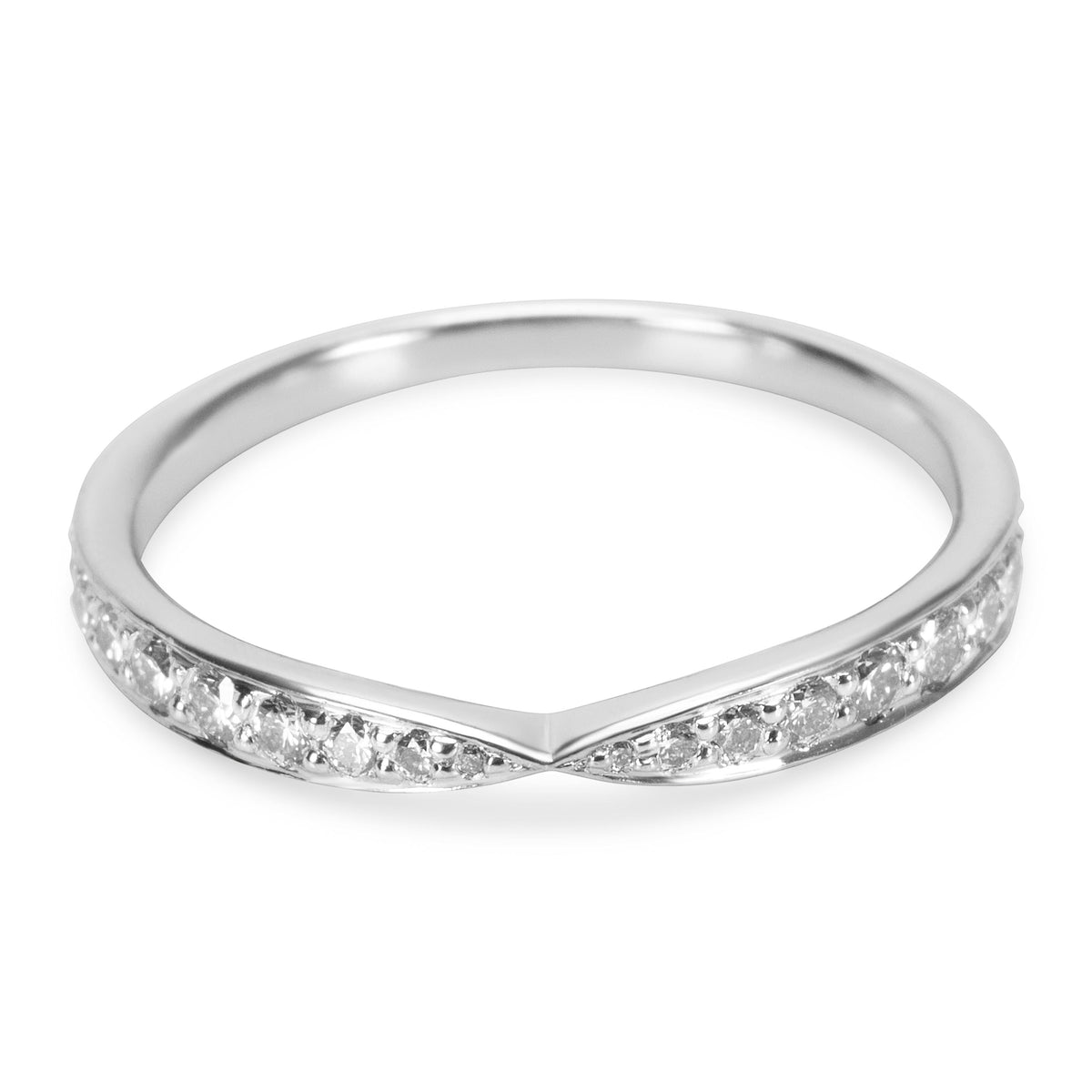 Tiffany & Co. Harmony Diamond Wedding Band in  Platinum 0.14 CTW