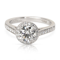 Tiffany & Co. Diamond Diamond Engagement Ring in  Platinum F VVS1 1.07 CTW