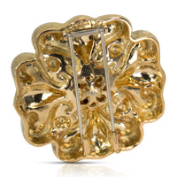 Katy Briscoe Spirals Brooch in 18K Yellow Gold