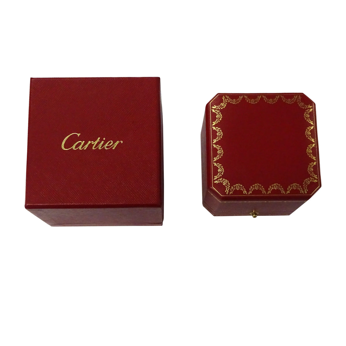 Cartier Micro Pave 2.3mm Diamond Band in 18K Rose Gold 0.15 CTW
