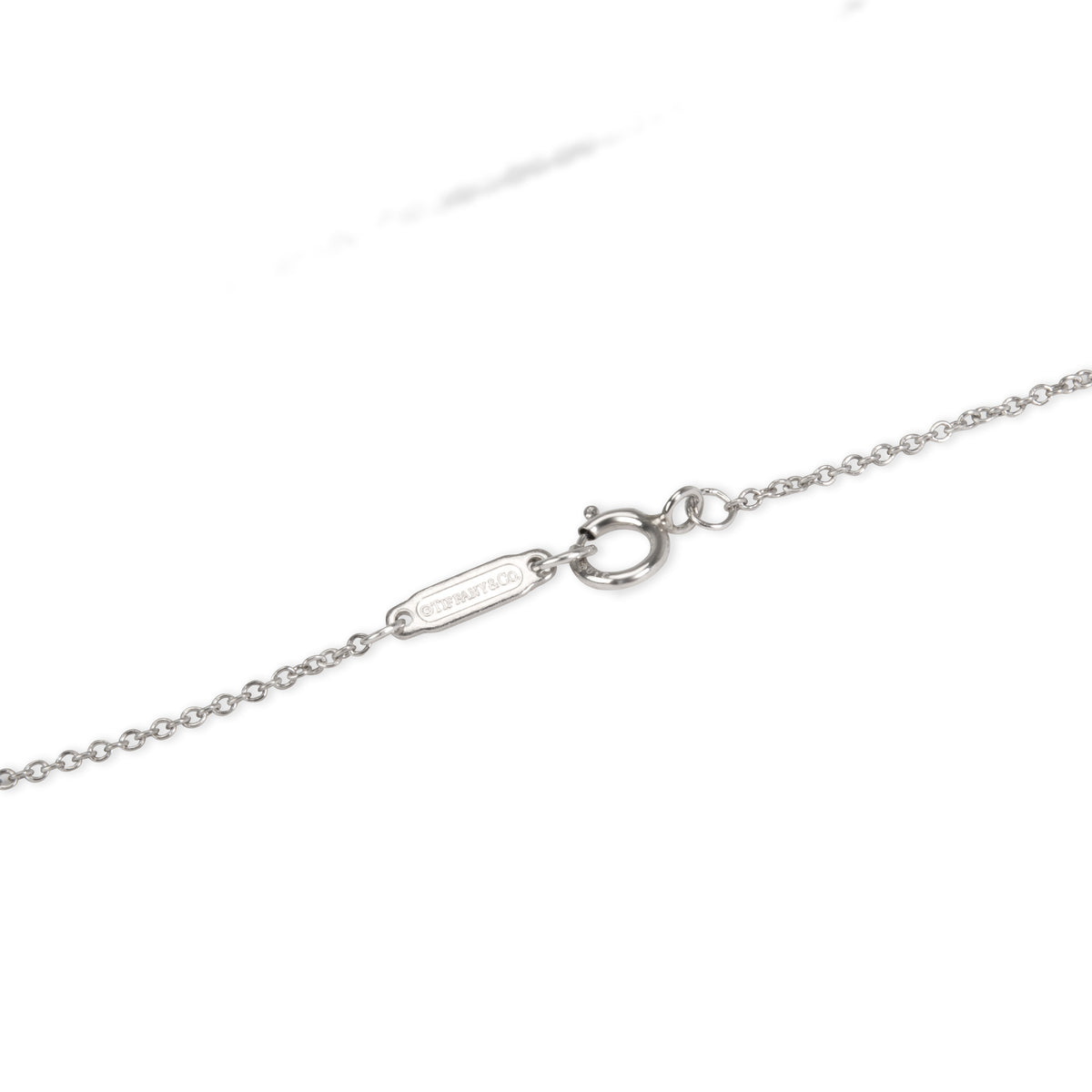 Tiffany & Co. Enchant Primrose Diamond Key Pendant in  Platinum 0.98 CTW