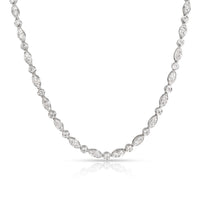 Tiffany & Co. Swing Diamond Tennis Necklace in  Platinum 3.60 CTW