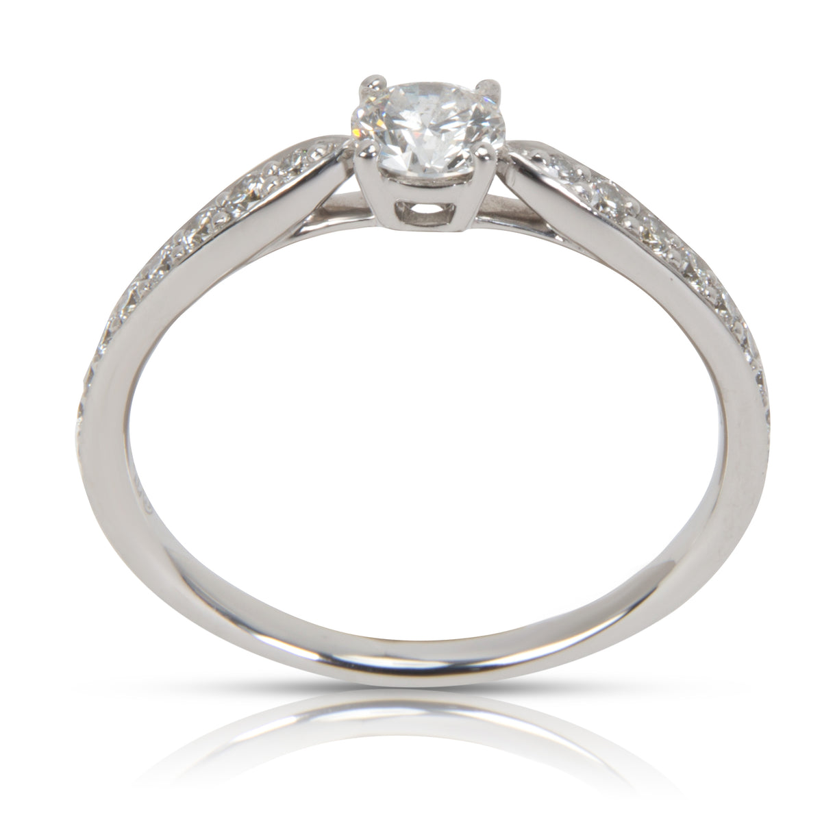 Tiffany Harmony Diamond Engagement Ring in Platinum G VVS2
