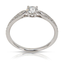 Tiffany & Co. Harmony Diamond Engagement Ring in  Platinum G VVS2 0.5 CT