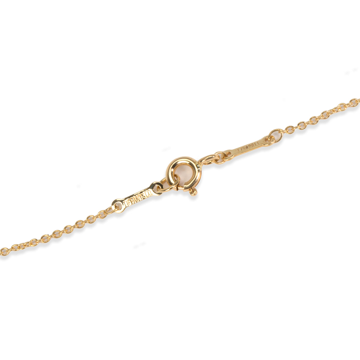 Tiffany & Co. Diamonds by the Yard Diamond Necklace in 18K Yellow Gold 0.30 CTW