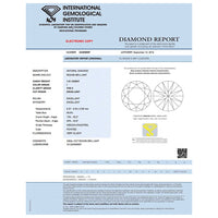 IGI Certified Verragio Diamond Engagement Ring in 18K White Gold I VVS2 1.11 CTW