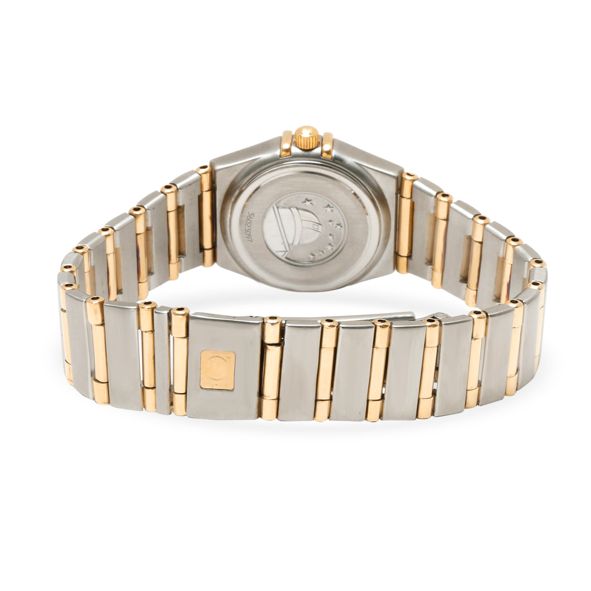 Omega Constellation 1262.10.00 Women's Watch in 18kt Stainless Steel/Yellow Gold