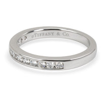 Tiffany & Co. Channel Set Diamond Wedding Band in  Platinum 0.24 CTW