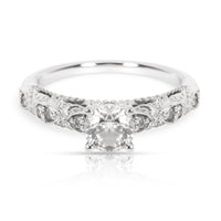 James Allen Diamond Diamond Engagement Ring in 14K White Gold F SI2 0.92 CTW