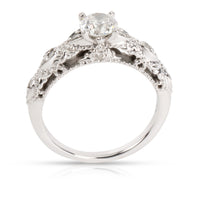 James Allen Diamond Diamond Engagement Ring in 14K White Gold F SI2 0.92 CTW