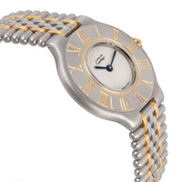 Cartier 21 9010 Women's Watch in  Stainless Steel/Gold Plate
