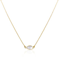Rock & Divine Dawn Collection Sunlight Diamond Slices Necklace 18K Gold 0.20 CTW