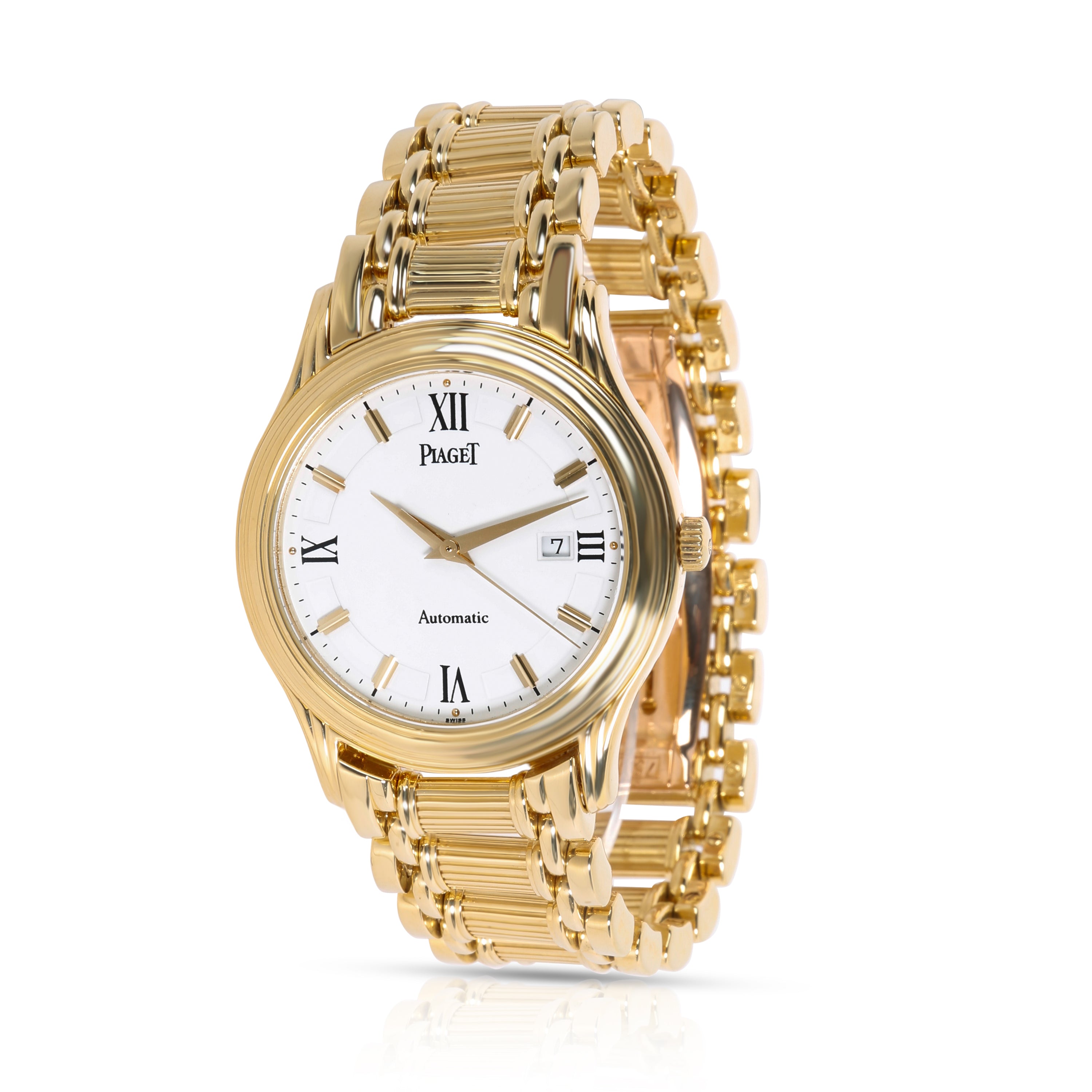 Piaget Polo 24001 M 501 D Unisex Watch in 18kt Yellow Gold