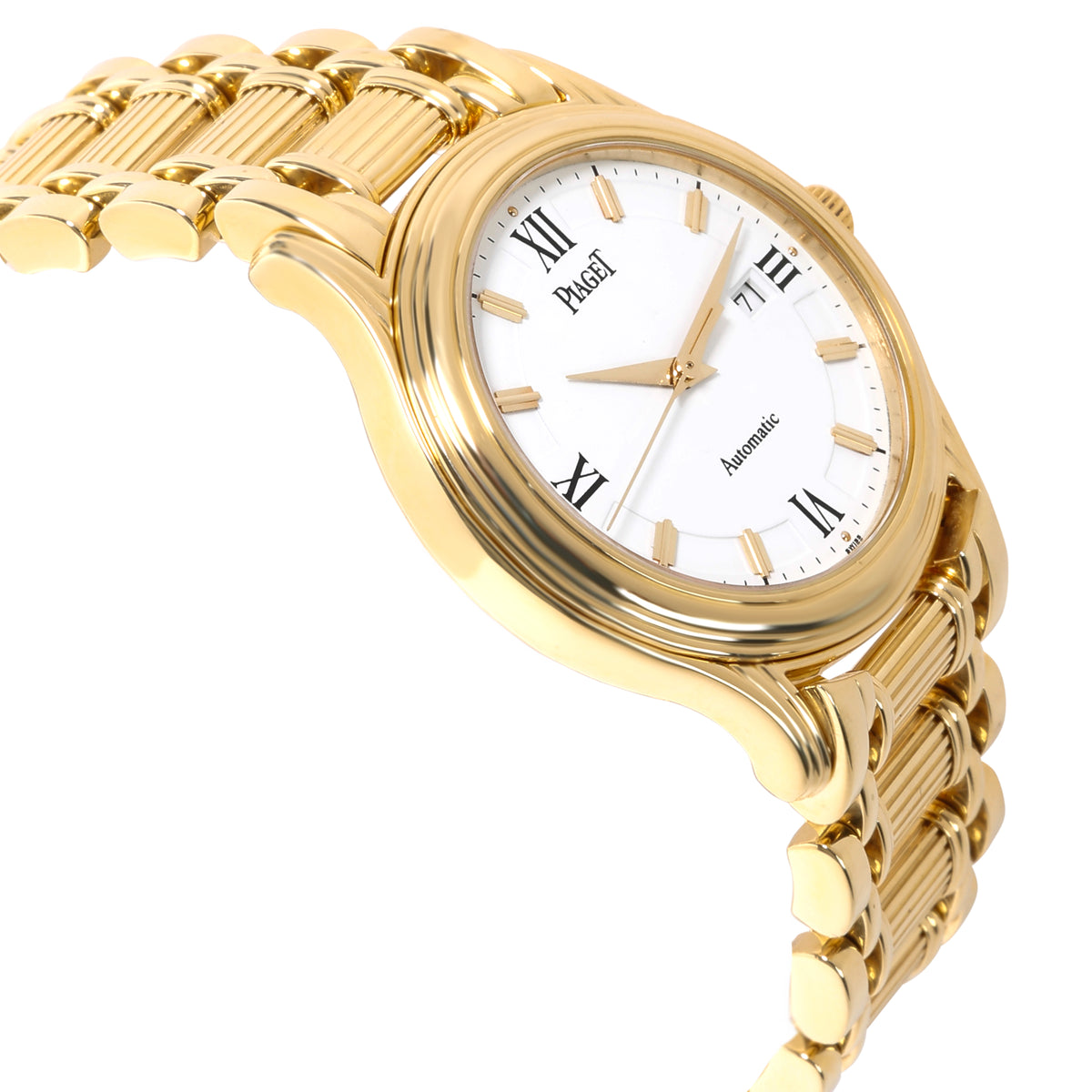 Piaget Polo 24001 M 501 D Unisex Watch in 18kt Yellow Gold