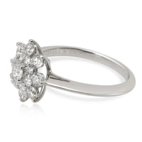 Tiffany & Co. Diamond Flower Ring in Platinum (0.60 CTW)