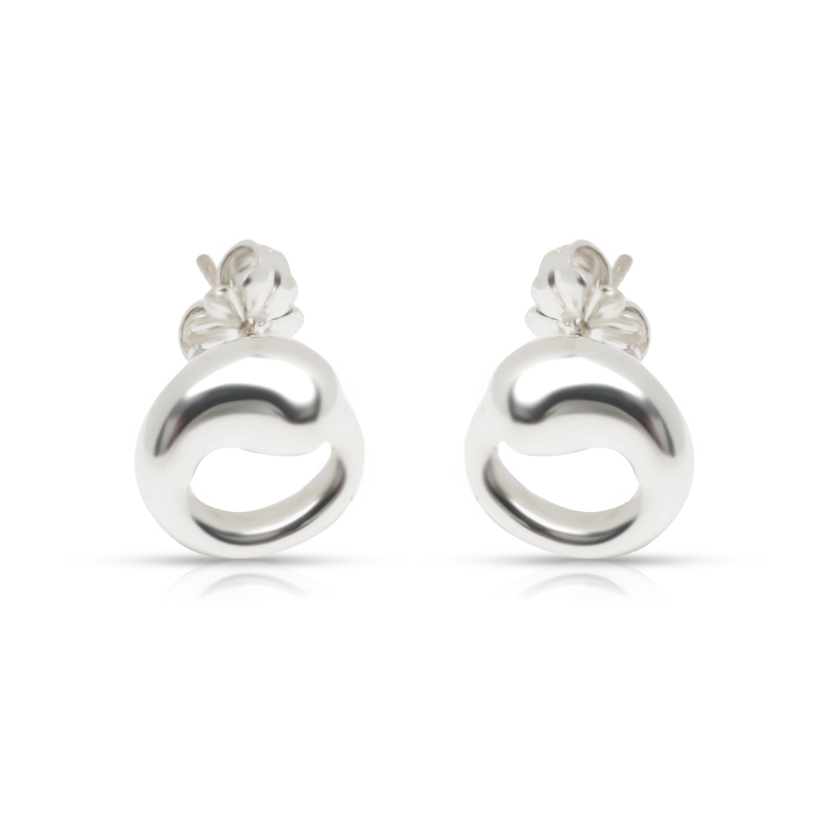 Tiffany & Co. Elsa Peretti Eternal Stud Earrings in Sterling Silver