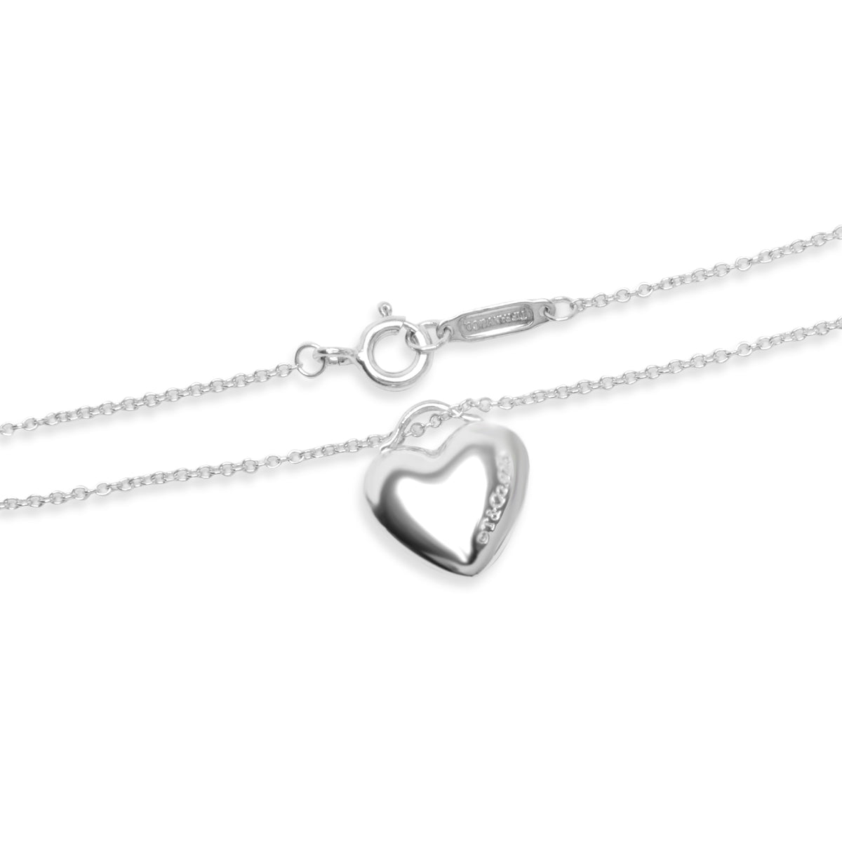 Tiffany & Co. Puffy Heart Pendant in  Sterling Silver