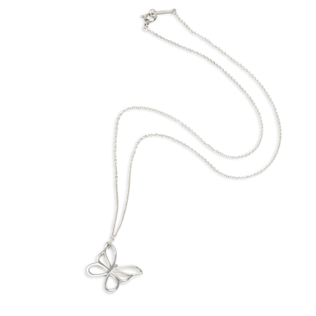 Tiffany & Co. Butterfly Necklace in Sterling Silver
