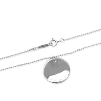 Tiffany & Co. Alphabet Disc Charm Necklace in Sterling Silver