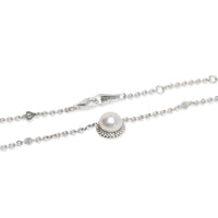 Lagos Luna Pearl Necklace with Caviar Beads in  Sterling Silver