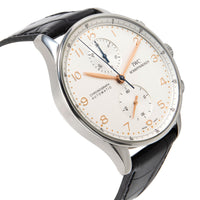 IWC Portuguese 3714-001 Men's Watch in  Stainless Steel
