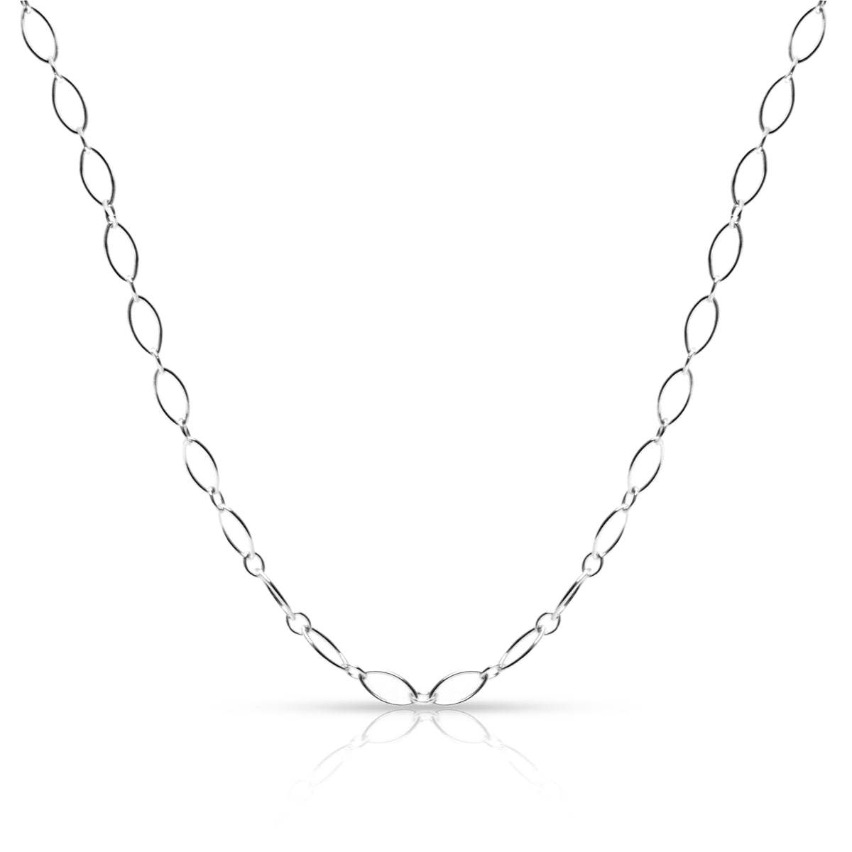 Tiffany & Co. Oval Link Chain in Sterling Silver (16