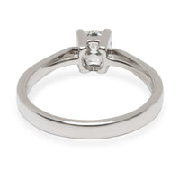 Harry Winston Diamond Engagement Ring in  Platinum GIA E VS2 0.55 CTW