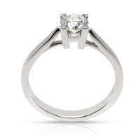 Harry Winston Diamond Engagement Ring in  Platinum GIA E VS2 0.55 CTW