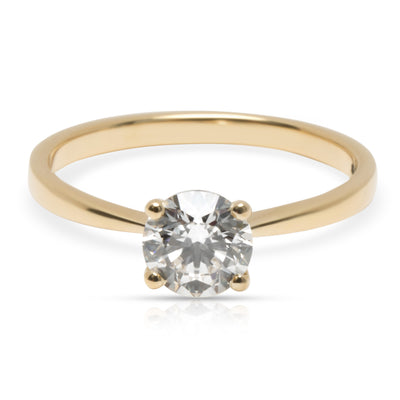 GIA Certified Solitaire Diamond Engagement Ring 18K Yellow Gold G/VVS2 0.70 CTW