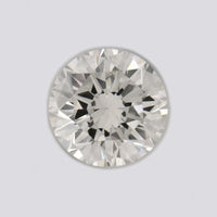 Certified Round cut, W2 color,  clarity, 0.57 Ct Loose Diamonds