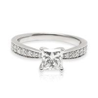 GIA Certified James Allen Diamond Engagement Ring 14K White Gold F VS2 0.94 CTW