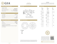 GIA Certified 1.40 Ct Round cut K VS2 Loose Diamond