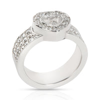 Chopard Happy Diamond Ring in 18K White Gold 1 CTW