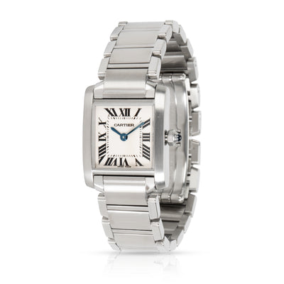 Cartier Tank Francaise W51008Q3 Women's Watch in  Stainless Steel