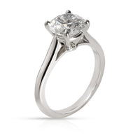 Cartier 1895 Solitaire Diamond Engagement Ring in Platinum E VVS2 1.78 CTW