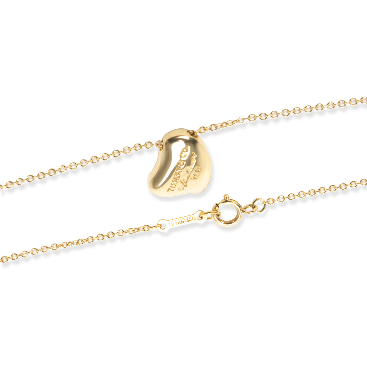 Tiffany & Co. Elsa Peretti Full Heart Pendant in 18KT Yellow Gold