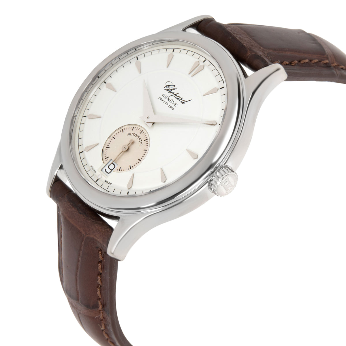 Chopard L.U.C. 1860 Classic 161860-1001 Men's Watch in 18kt White Gold