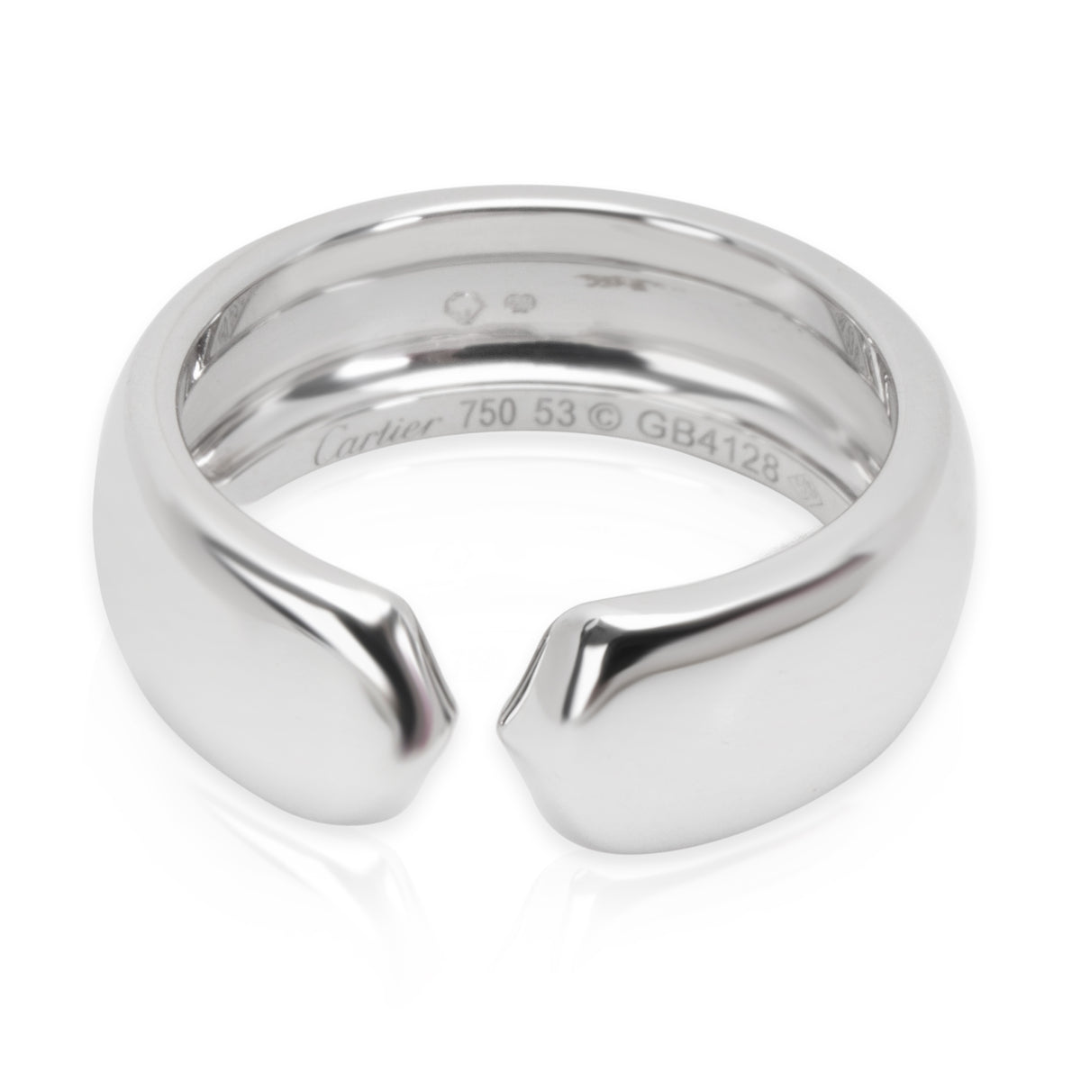 Cartier C Profile Ring in 18K White Gold