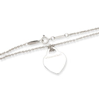 Tiffany & Co. Return to Tiffany Heart Tag Pendant in  Sterling Silver