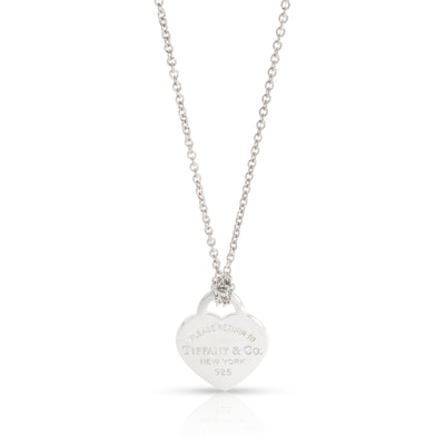 Tiffany & Co. Return to Tiffany Heart Tag Pendant in  Sterling Silver