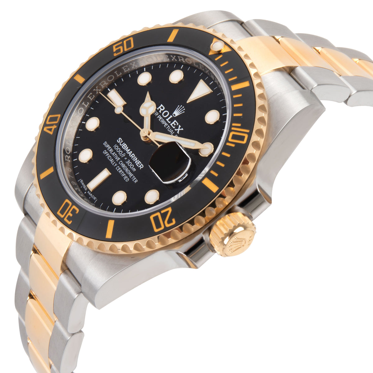 Rolex Submariner 116613LN Men's Watch in 18kt Stainless Steel/Yellow Gold